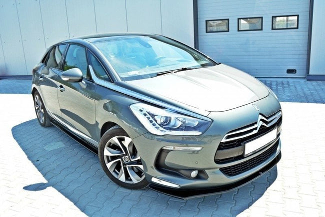 Maxton frontsplitter til Citroen DS5 – blank sort – billede 1 af 6