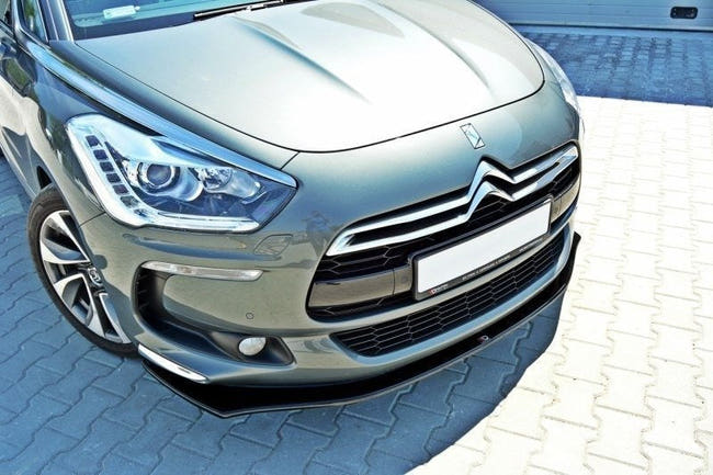 Maxton Front Splitter V.2 Citroen DS5 Facelift - Gloss Black