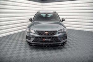 Maxton frontsplitter til Cupra Ateca Mk1 – blank sort – billede 2 af 7
