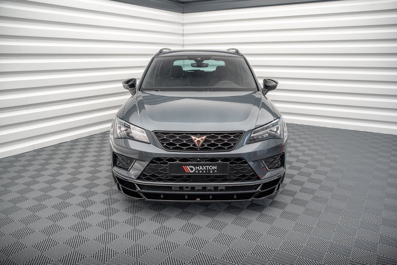 Maxton frontsplitter til Cupra Ateca Mk1 – blank sort – billede 2 af 7