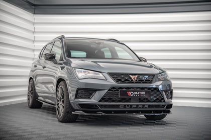 Maxton frontsplitter til Cupra Ateca Mk1 – blank sort – billede 1 af 7