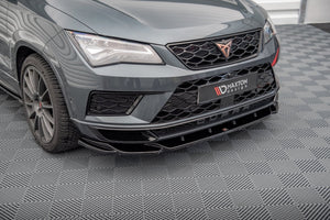 Maxton frontsplitter til Cupra Ateca Mk1 – blank sort – billede 3 af 7