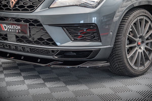 Maxton frontsplitter til Cupra Ateca Mk1 – blank sort – billede 4 af 7