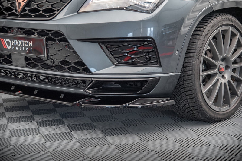 Maxton frontsplitter til Cupra Ateca Mk1 – blank sort – billede 4 af 7
