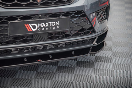 Maxton frontsplitter til Cupra Ateca Mk1 – blank sort – billede 5 af 7