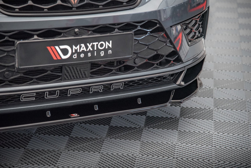 Maxton frontsplitter til Cupra Ateca Mk1 – blank sort – billede 5 af 7