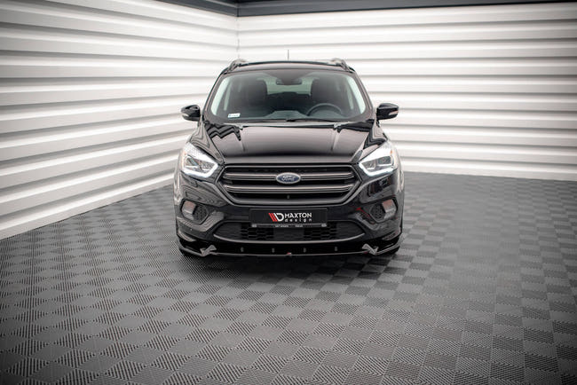 Maxton frontsplitter til Ford Escape ST-Line Mk3 – blank sort – billede 2 af 5