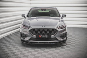Maxton frontsplitter til Ford Mondeo ST-Line Mk5 Facelift – blank sort – billede 2 af 4