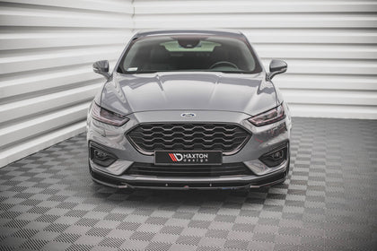 Maxton frontsplitter til Ford Mondeo ST-Line Mk5 Facelift – blank sort – billede 2 af 4