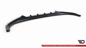 Maxton Front Splitter V.2 Kia Ev6 Gt-Line Mk1 - Gloss Black