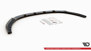 Maxton frontsplitter til Kia Optima Mk4 – blank sort – billede 5 af 5