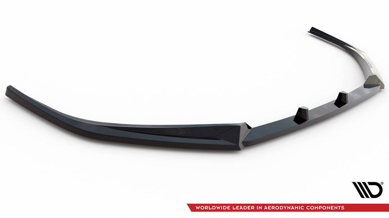 Maxton frontsplitter til Lexus ES F Sport Mk7 – blank sort – billede 4 af 5