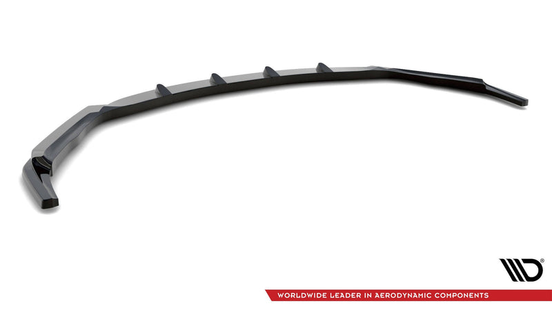 Maxton frontsplitter til Lexus GS F Mk4 Facelift – blank sort – billede 5 af 5