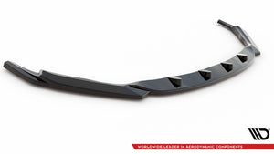 Maxton frontsplitter til Lexus GS F Mk4 Facelift – blank sort – billede 4 af 5