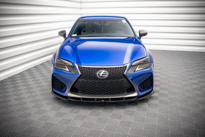 Maxton frontsplitter til Lexus GS F Mk4 Facelift – blank sort – billede 2 af 5