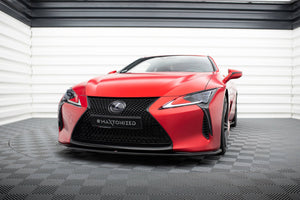 Maxton Front Splitter V.2 Lexus Lc 500 - Gloss Black