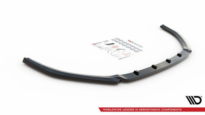 Maxton Front Splitter V.2 Mazda Cx-3 - Gloss Black