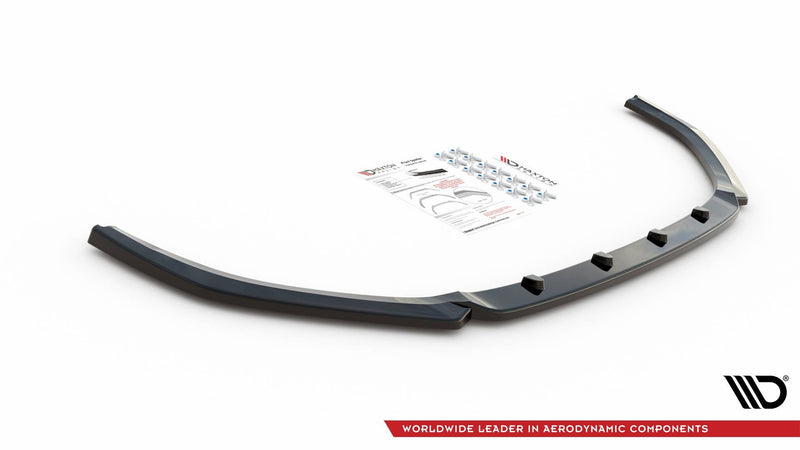Maxton Front Splitter V.2 Mazda Cx-3 - Gloss Black
