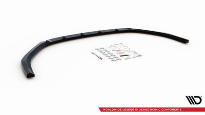 Maxton Front Splitter V.2 Mazda Cx-3 - Gloss Black