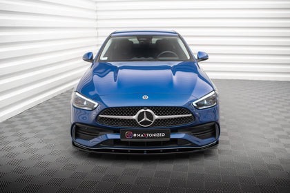 Maxton frontsplitter til Mercedes-Benz C AMG-Line / 43 AMG W206 – blank sort – billede 2 af 6