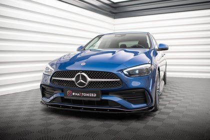 Maxton frontsplitter til Mercedes-Benz C AMG-Line / 43 AMG W206 – blank sort – billede 1 af 6