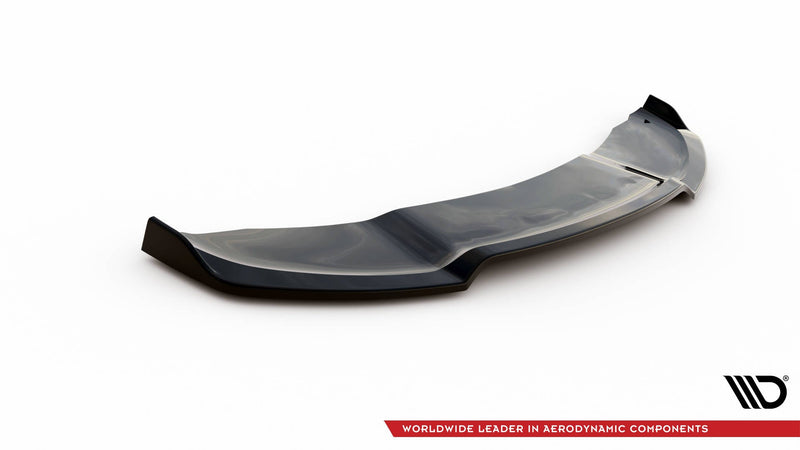 Maxton Front Splitter V.2 Mini Cooper John Cooper Works R56 - Gloss Black