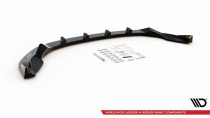 Maxton frontsplitter til Nissan 370Z Facelift – blank sort – billede 5 af 5