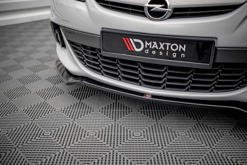 Maxton frontsplitter til Opel Astra GTC OPC-Line J – blank sort – billede 3 af 5