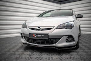 Maxton frontsplitter til Opel Astra GTC OPC-Line J – blank sort – billede 1 af 5