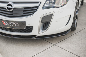 Maxton frontsplitter til Opel Insignia Mk. 1 OPC Facelift – blank sort – billede 3 af 6