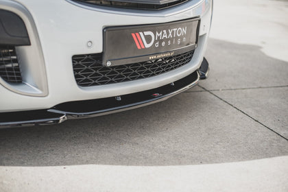 Maxton frontsplitter til Opel Insignia Mk. 1 OPC Facelift – blank sort – billede 4 af 6