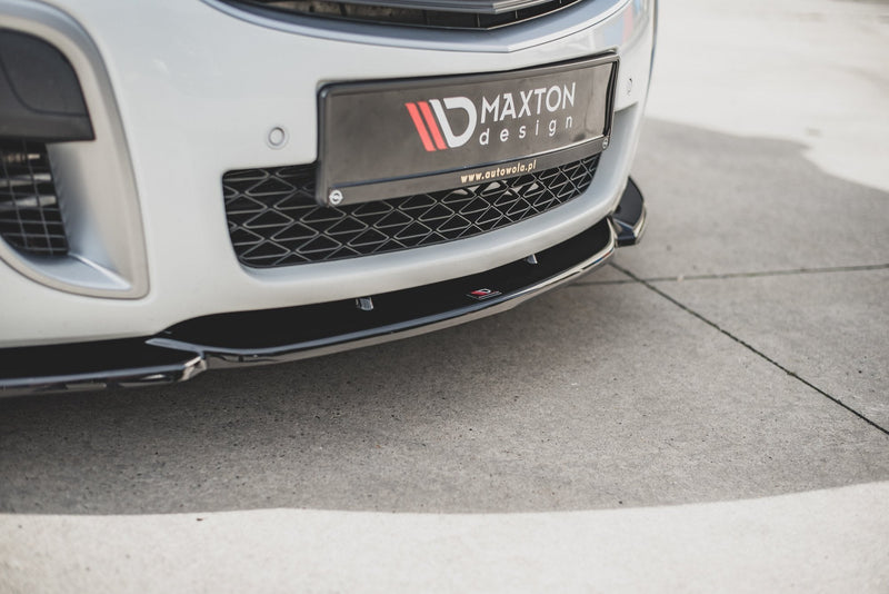 Maxton frontsplitter til Opel Insignia Mk. 1 OPC Facelift – blank sort – billede 4 af 6