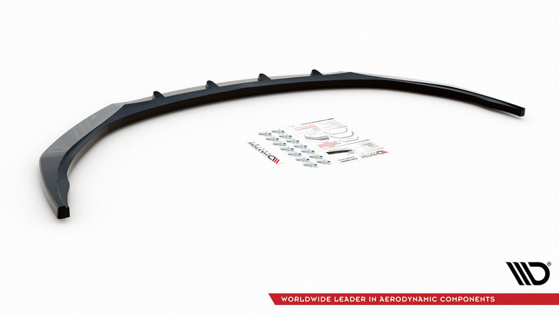Maxton frontsplitter til Opel Insignia Mk2 – blank sort – billede 5 af 6