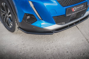 Maxton frontsplitter til Peugeot 2008 Mk2 – blank sort – billede 2 af 6