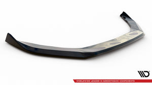 Maxton frontsplitter til Porsche Panamera Turbo S E-Hybrid – blank sort – billede 4 af 5