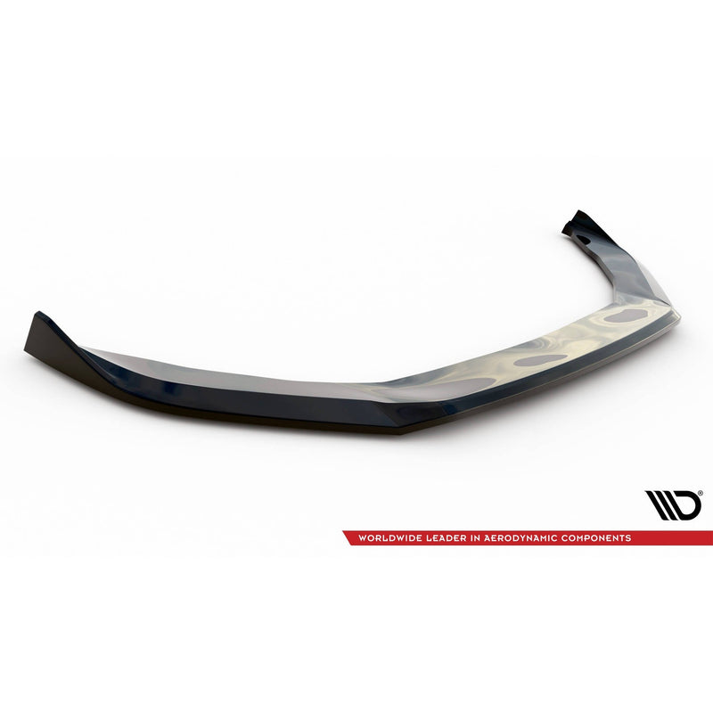 Maxton frontsplitter til Porsche Panamera Turbo S E-Hybrid – blank sort – billede 4 af 5