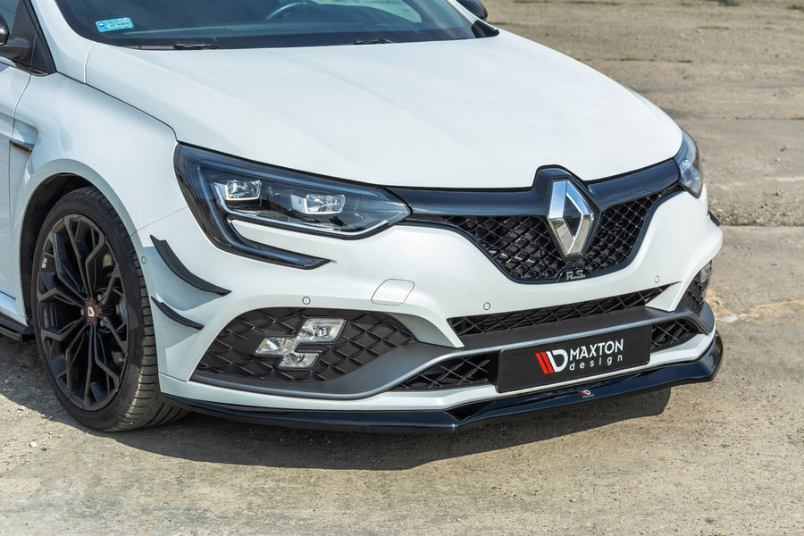 Maxton frontsplitter til Renault Megane Mk4 RS – blank sort – billede 1 af 7