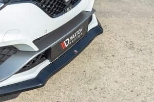 Maxton frontsplitter til Renault Megane Mk4 RS – blank sort – billede 2 af 7