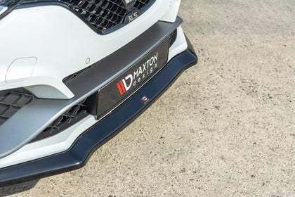 Maxton frontsplitter til Renault Megane Mk4 RS – blank sort – billede 2 af 7
