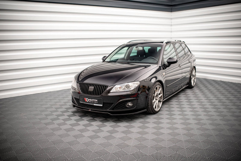 Maxton Front Splitter V.2 Seat Exeo - Gloss Black