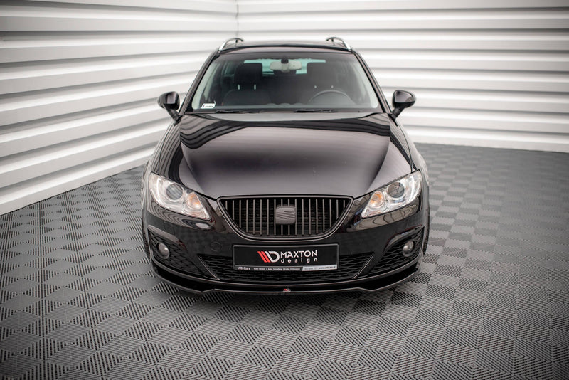 Maxton Front Splitter V.2 Seat Exeo - Gloss Black