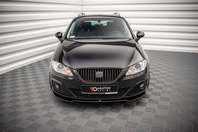 Maxton frontsplitter til Seat Exeo – blank sort – billede 2 af 5