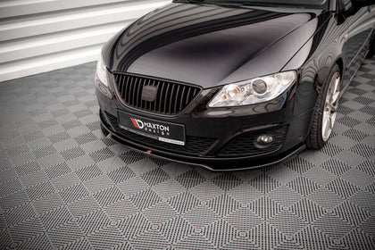 Maxton Front Splitter V.2 Seat Exeo - Gloss Black