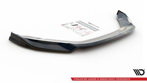 Maxton frontsplitter til Skoda Kodiaq Mk1 Facelift – blank sort – billede 3 af 4