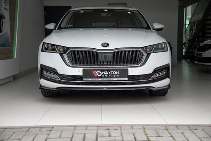 Maxton frontsplitter til Skoda Octavia Mk4 – blank sort – billede 5 af 7