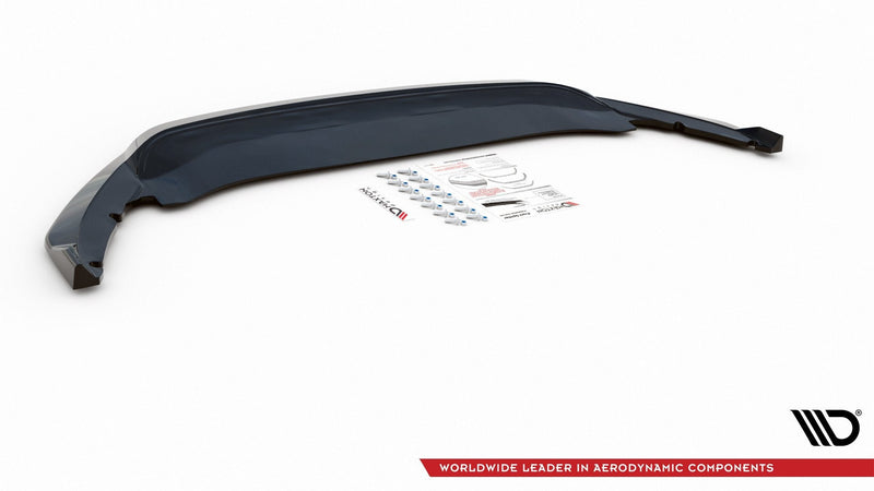 Maxton frontsplitter til Skoda Octavia Mk4 – blank sort – billede 7 af 7