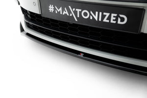 Maxton Front Splitter V.2 Skoda Superb Mk3 - Gloss Black
