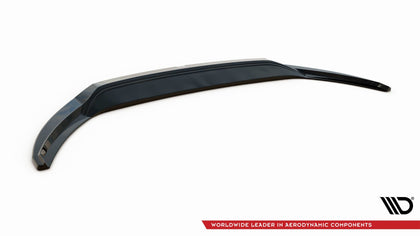 Maxton Front Splitter V.2 Skoda Superb Mk3 - Gloss Black