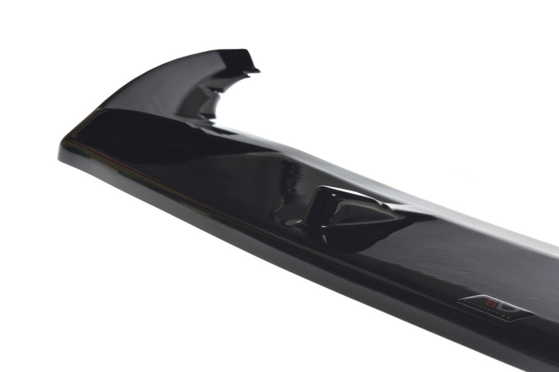 Maxton Front Splitter V.2 Skoda Superb Mk3 Fl - Gloss Black