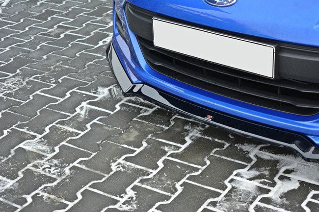 Maxton frontsplitter til Subaru BRZ Mk1 Facelift – blank sort – billede 2 af 6